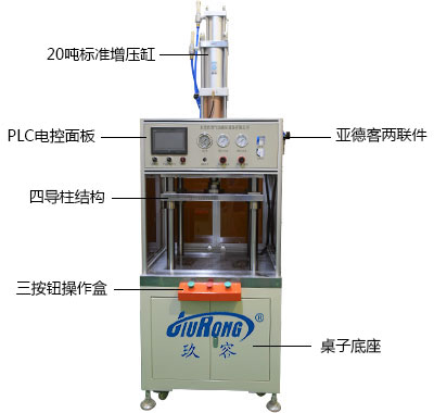 20噸氣液增壓熱壓機(jī)產(chǎn)品細(xì)節(jié)